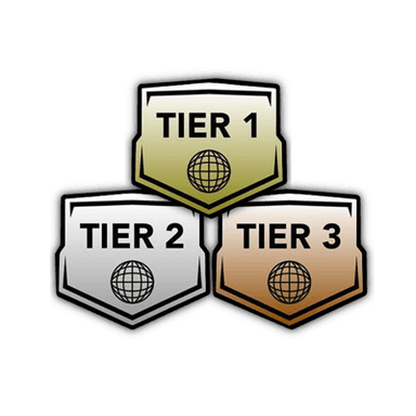 US Tricking League Tier Badges